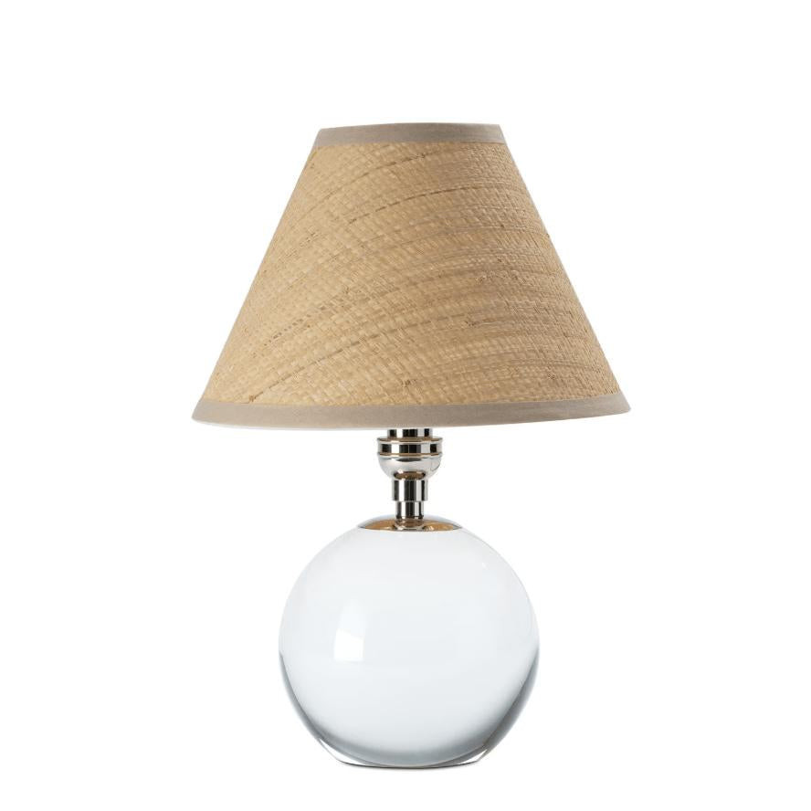Giorgio Crystal Polished Nickel Mini Lamp