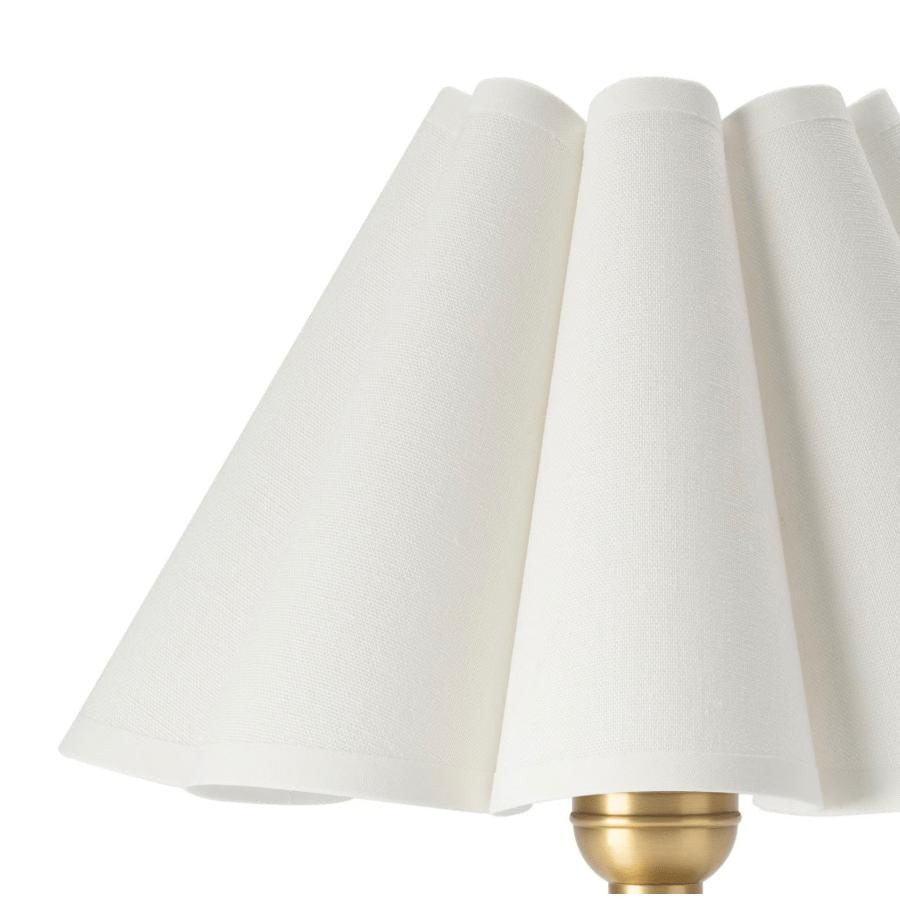 Giorgio Crystal Natural Brass Mini Table Lamp