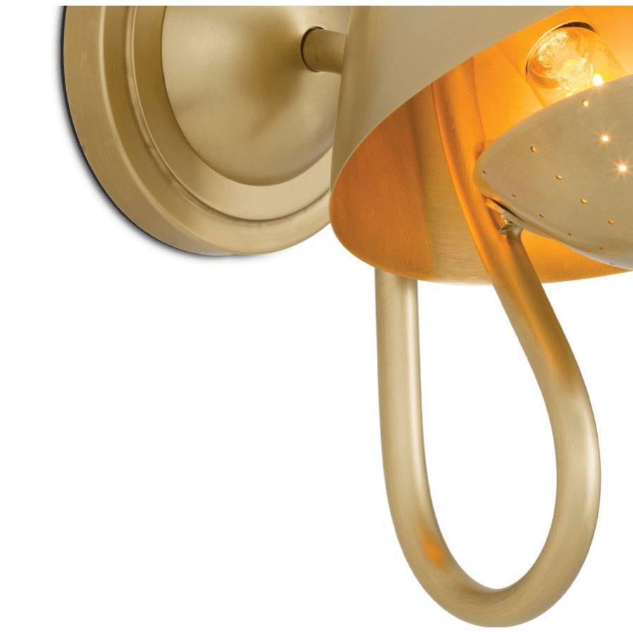 Keaton Polished Nickel Single Sconce
