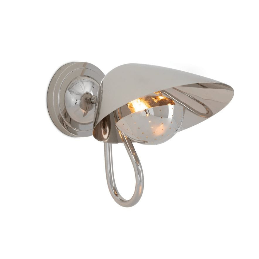 Keaton Natural Brass Single Sconce
