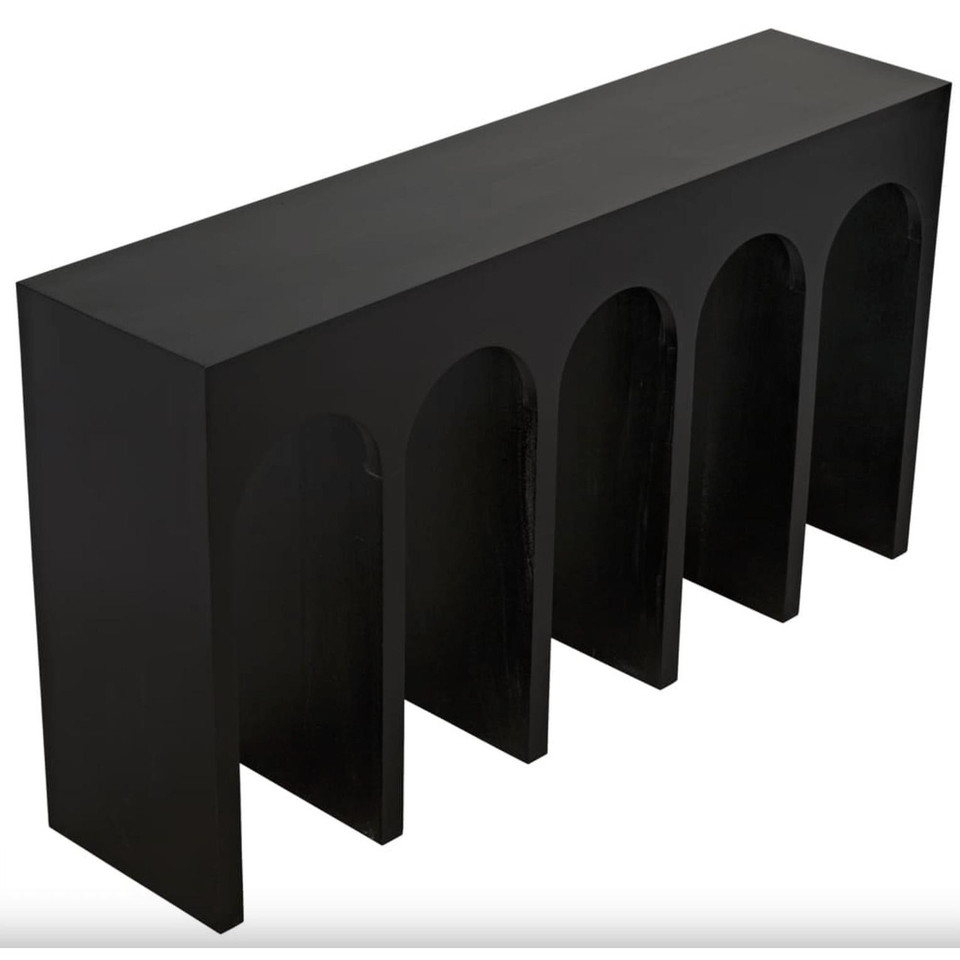 Bridge White Wash Console Table