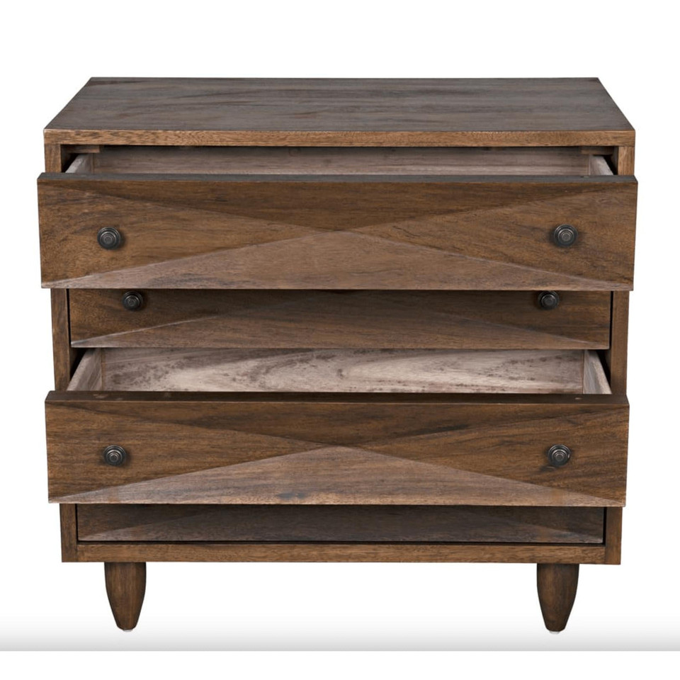 Diamond Ebony Walnut Chest