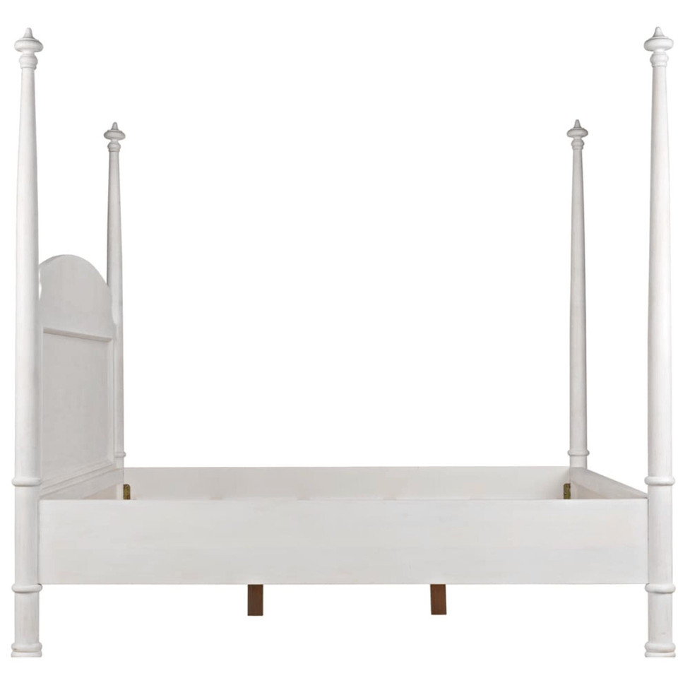 Douglas Hand Rubbed Black Four Poster Bed