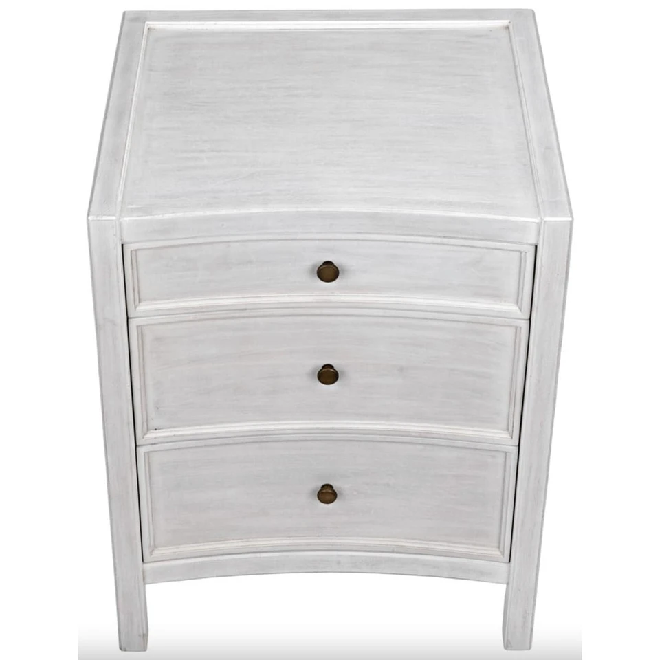 Hampton White Washed Nightstand