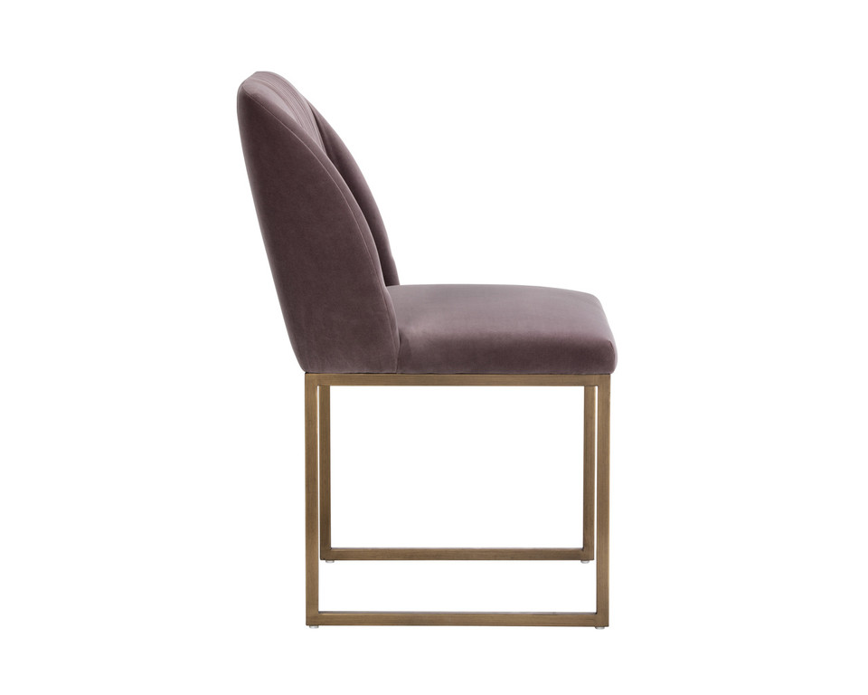 Nevin Blush Purple Dining Chair
