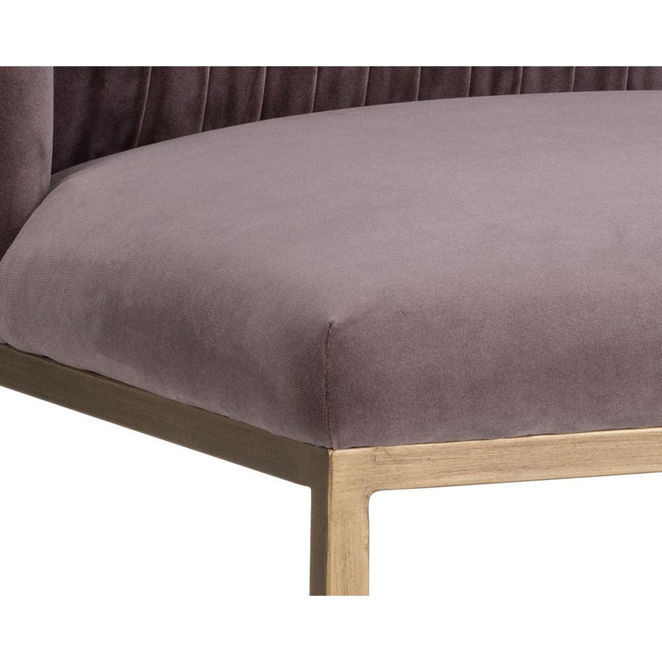 Nevin Blush Purple Dining Chair