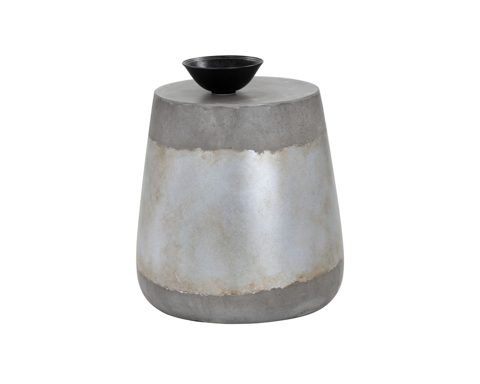 Aries End Silver Table