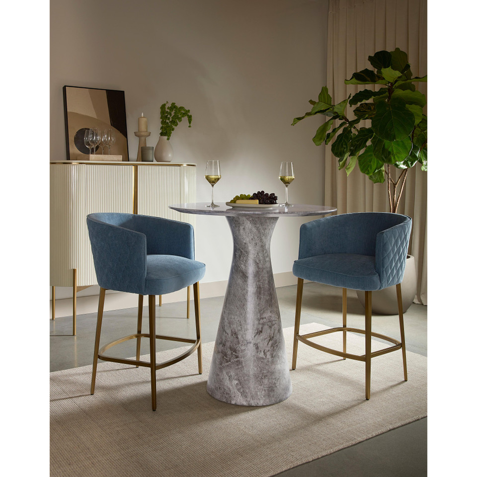 Cornella Danny Iceberg Counter Stool, view 4