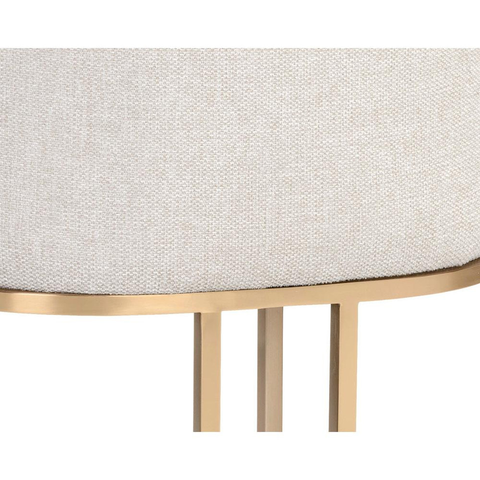 Rayla Belfast Oatmeal Dining Chair, view 3