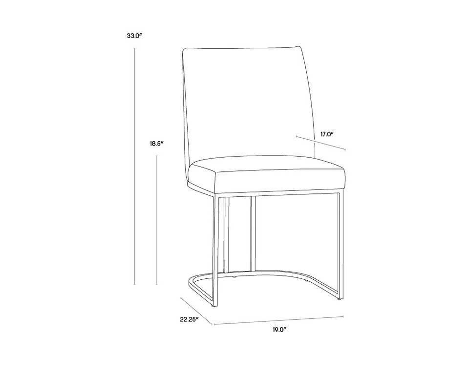 Rayla Belfast Oatmeal Dining Chair