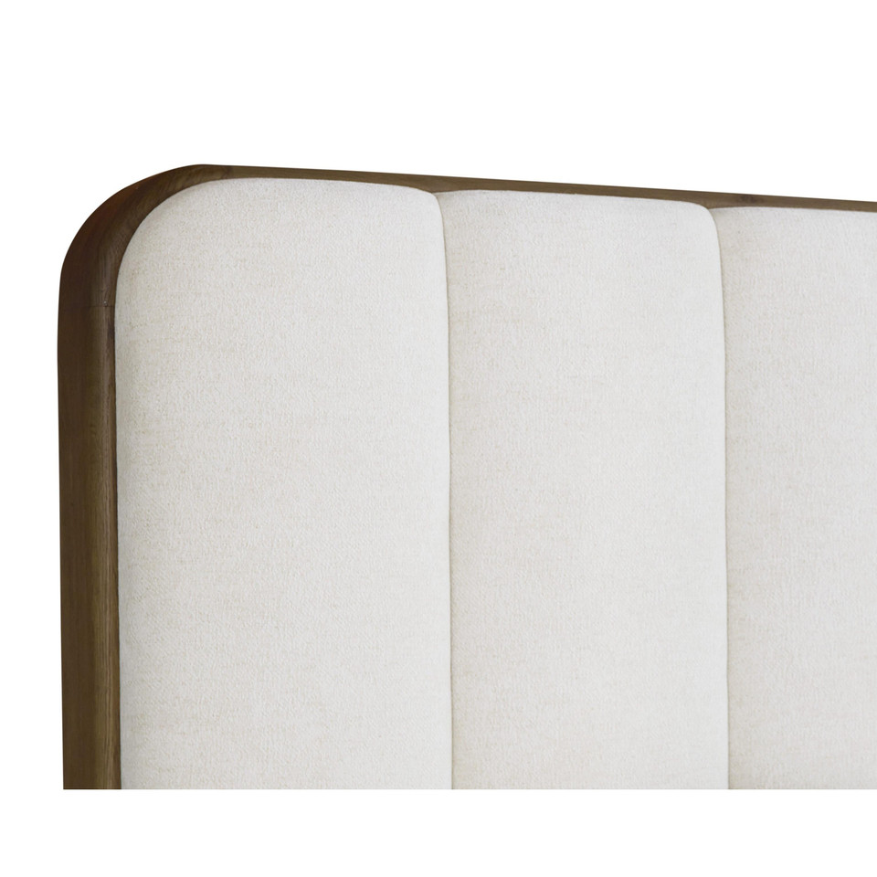 Jamille Queen - Eclipse White Bed, view 4