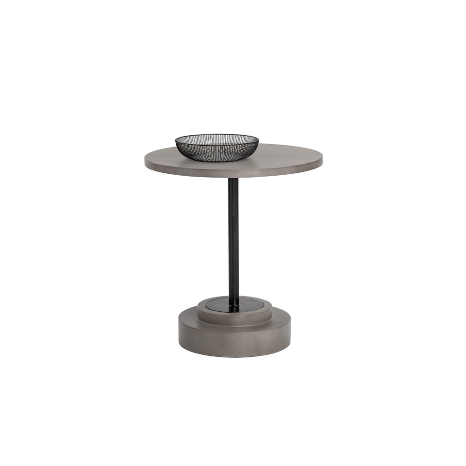 Marlowe Bistro Black - Grey - 27.5" Table, view 4
