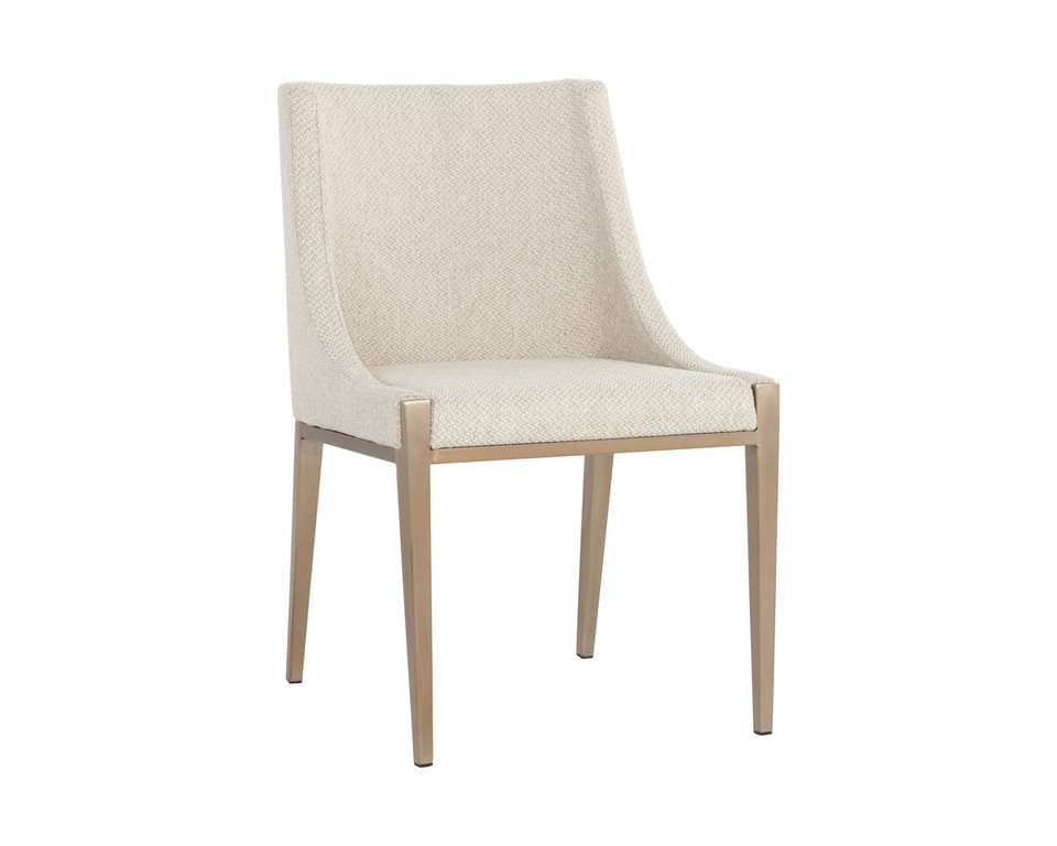 Dionne Monument Oatmeal Dining Chair