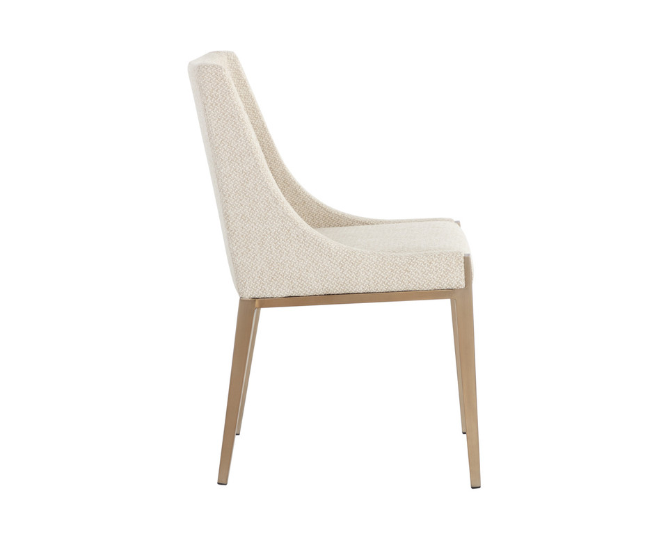 Dionne Monument Oatmeal Dining Chair
