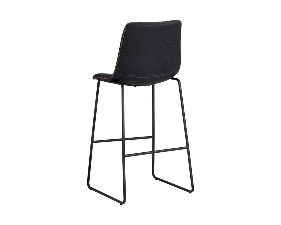 Cal Barstool Antique Black