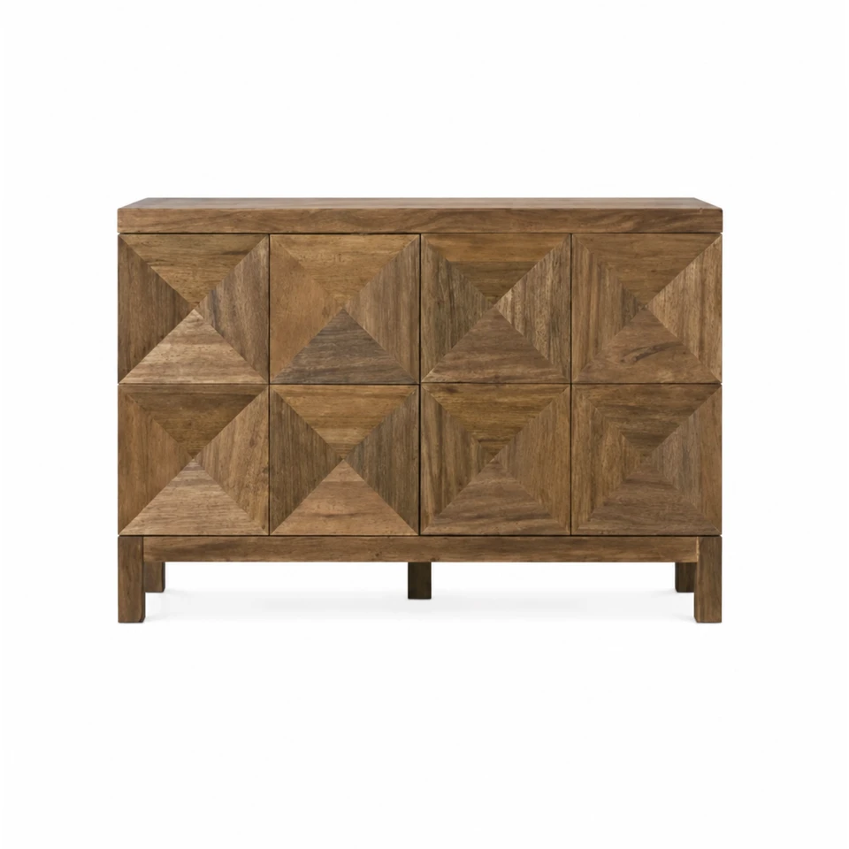 Sector 2 Door Sideboard Dark Walnut