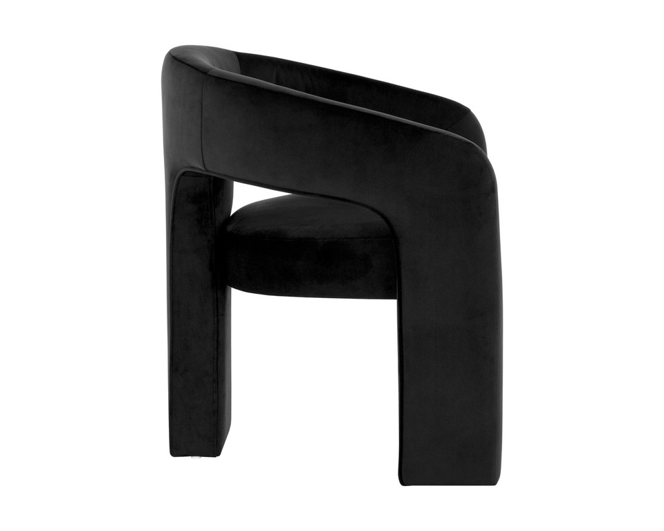 Isidore Dining Abbington Black Armchair