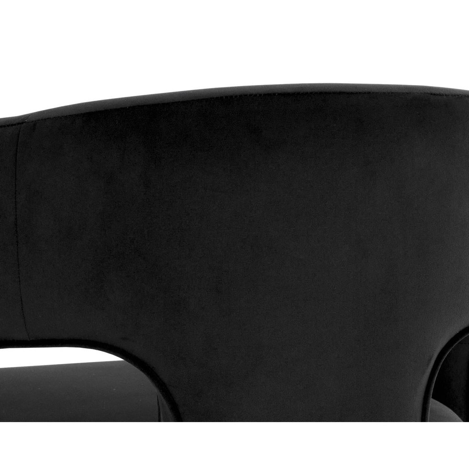 Isidore Dining Abbington Black Armchair, view 5