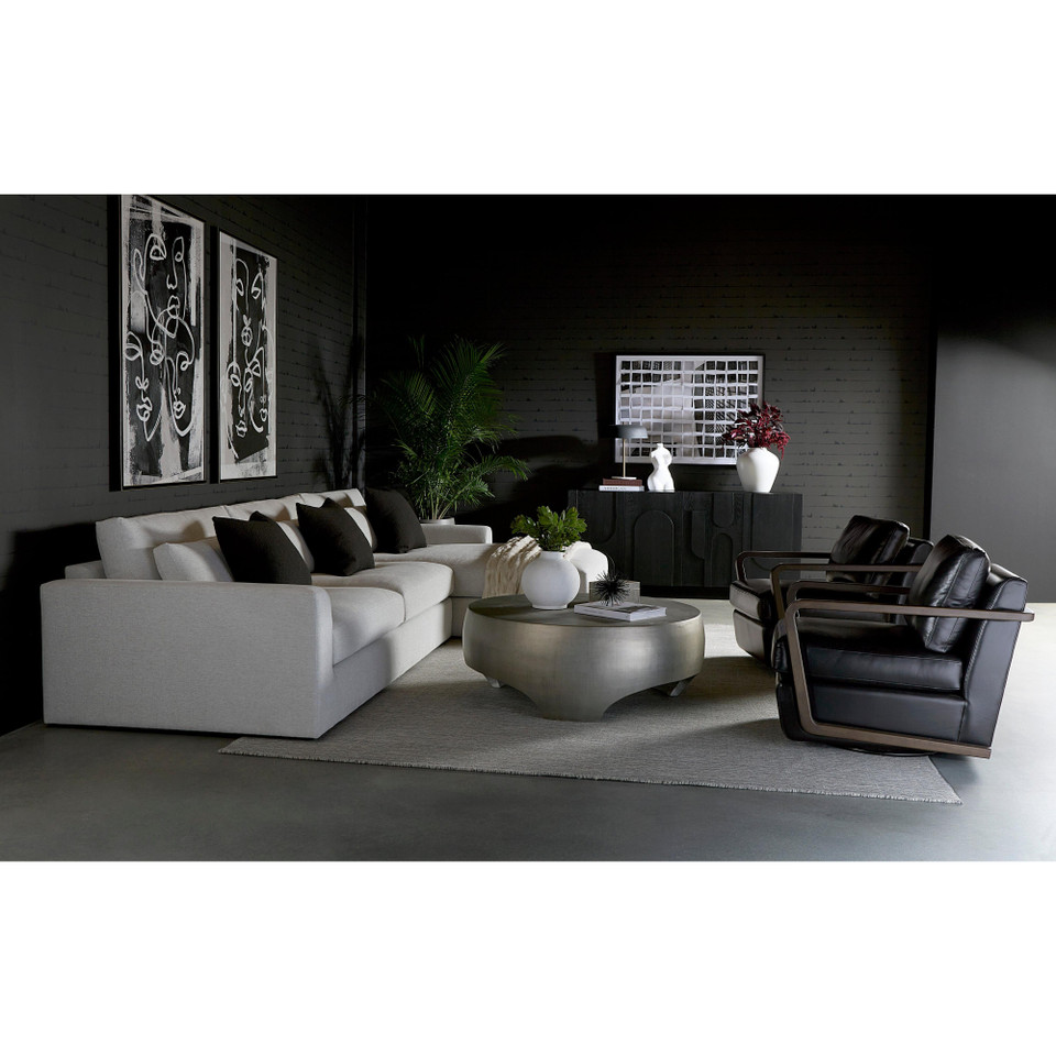 Tarsus Pewter Coffee Table, view 5