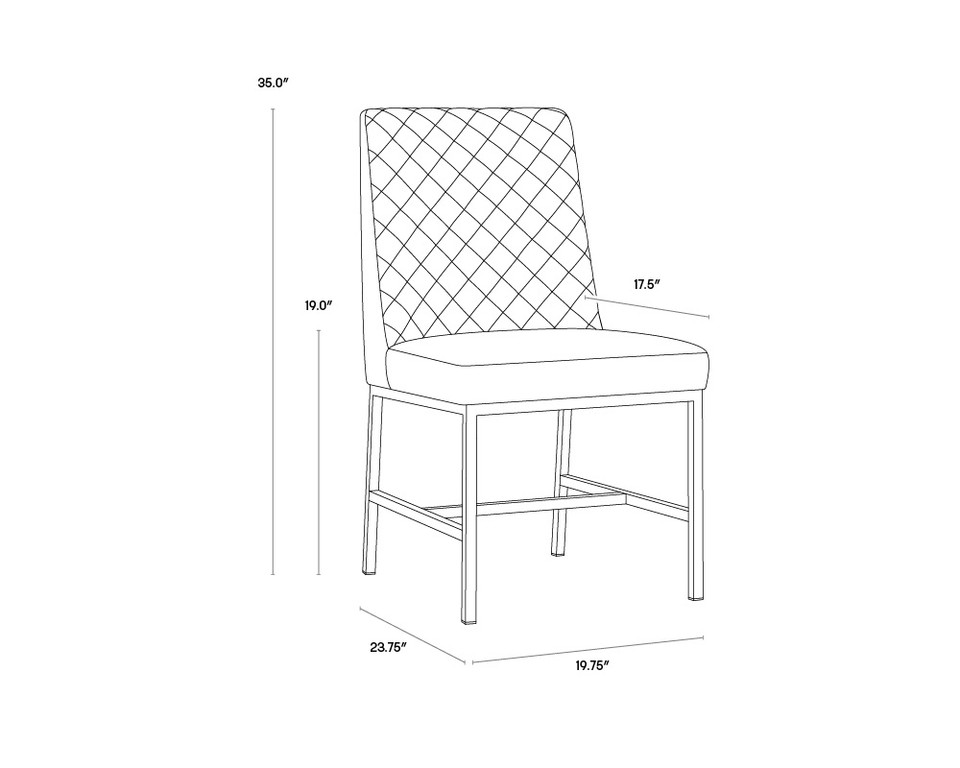 Leighland Overcast Grey Dining Chair