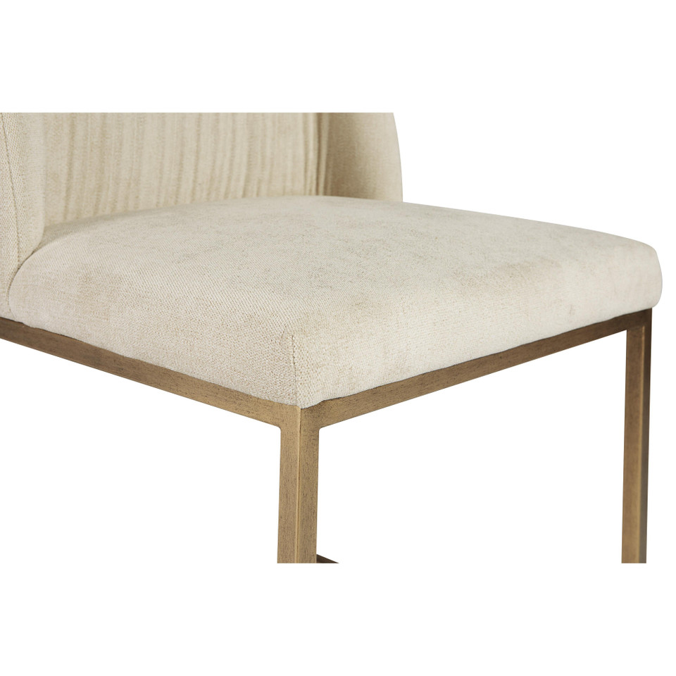 Nevin Polo Club Muslin Dining Chair, view 3