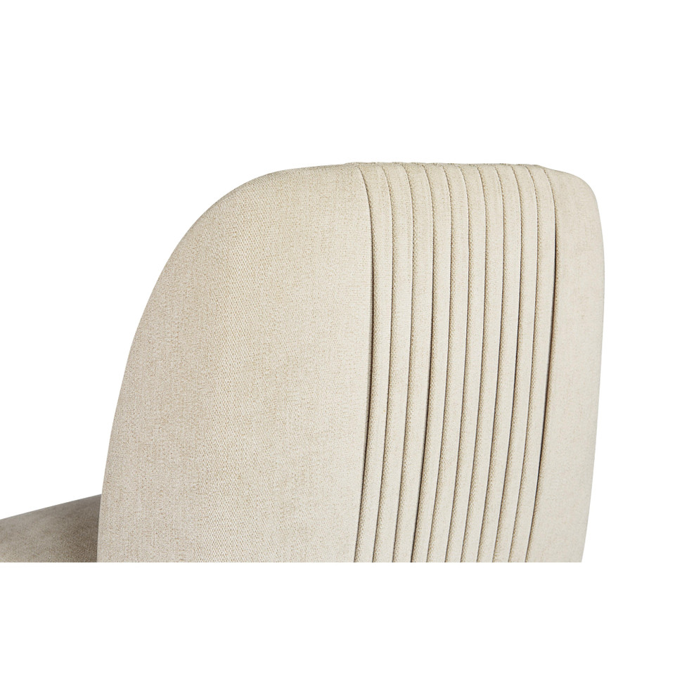 Nevin Polo Club Muslin Dining Chair, view 2