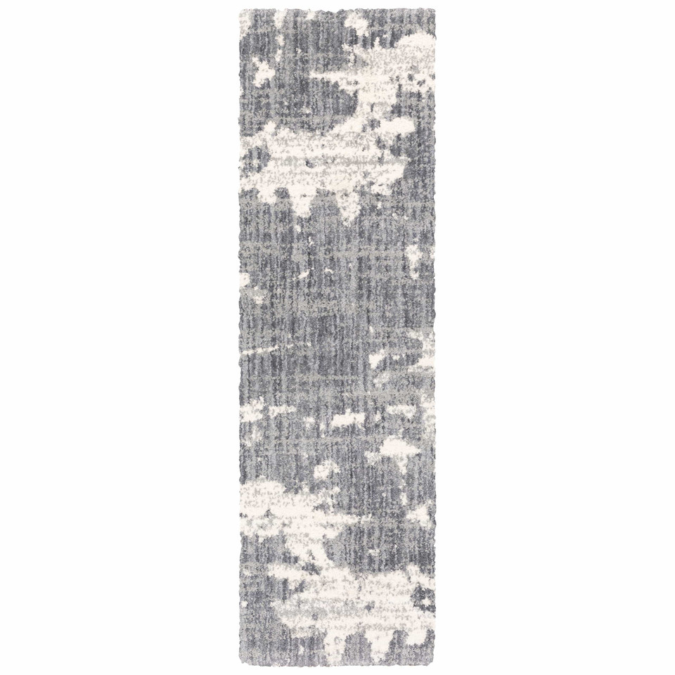 Aspen Grey & Ivory Contemporary Rug, view 6