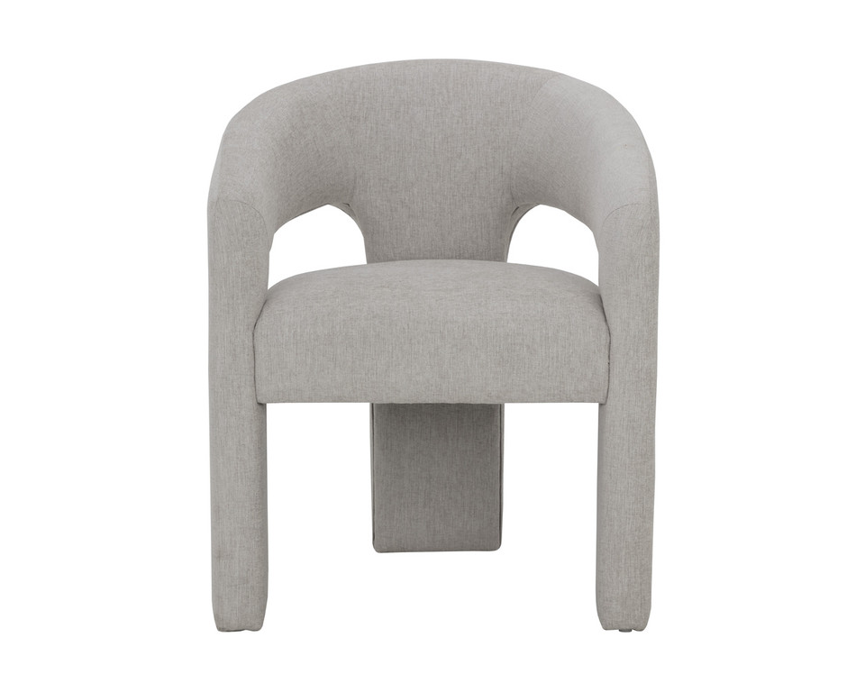 Isidore Dining Ernst Sandstone Armchair