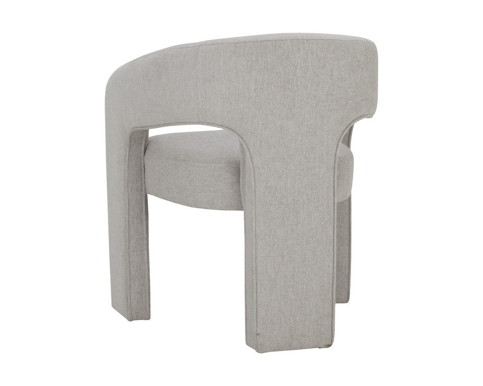 Isidore Dining Ernst Sandstone Armchair
