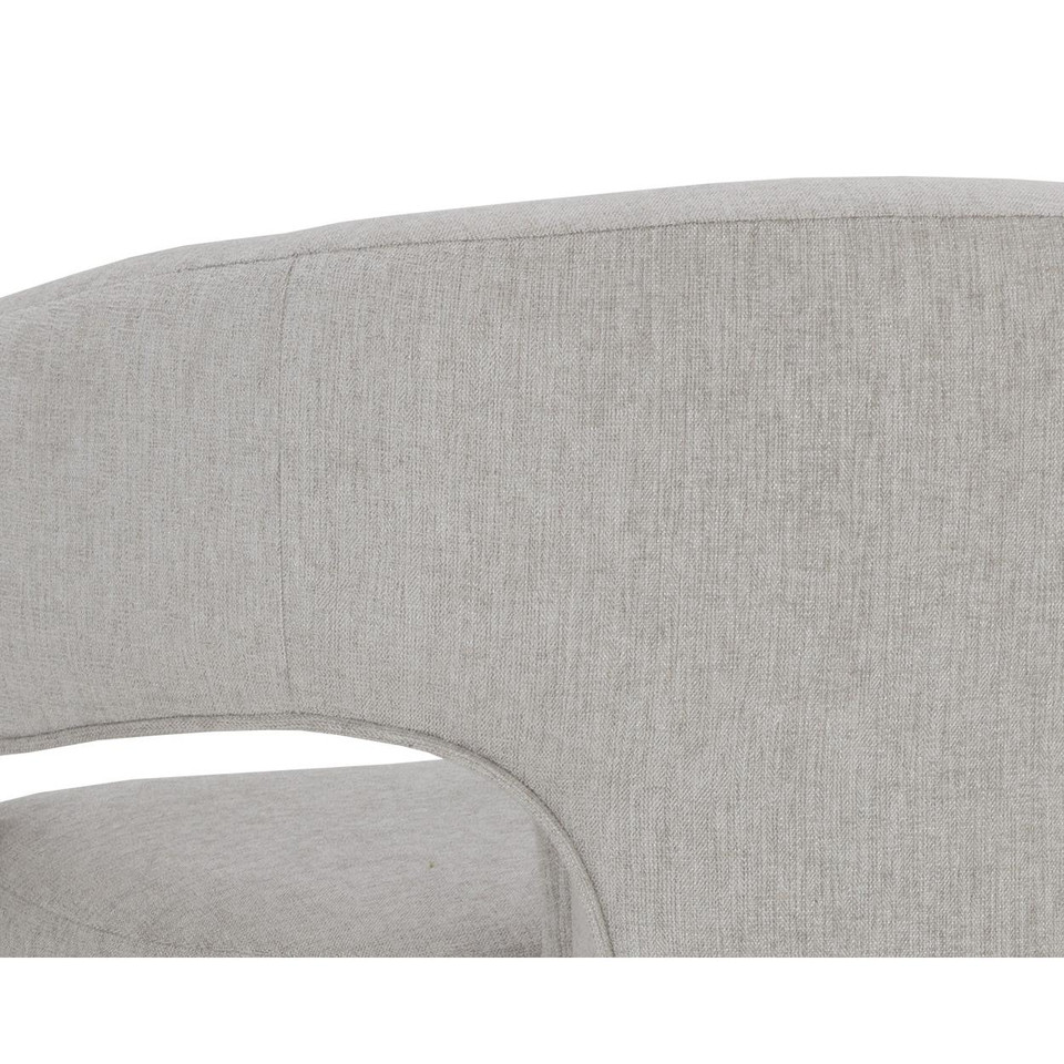 Isidore Dining Ernst Sandstone Armchair, view 3