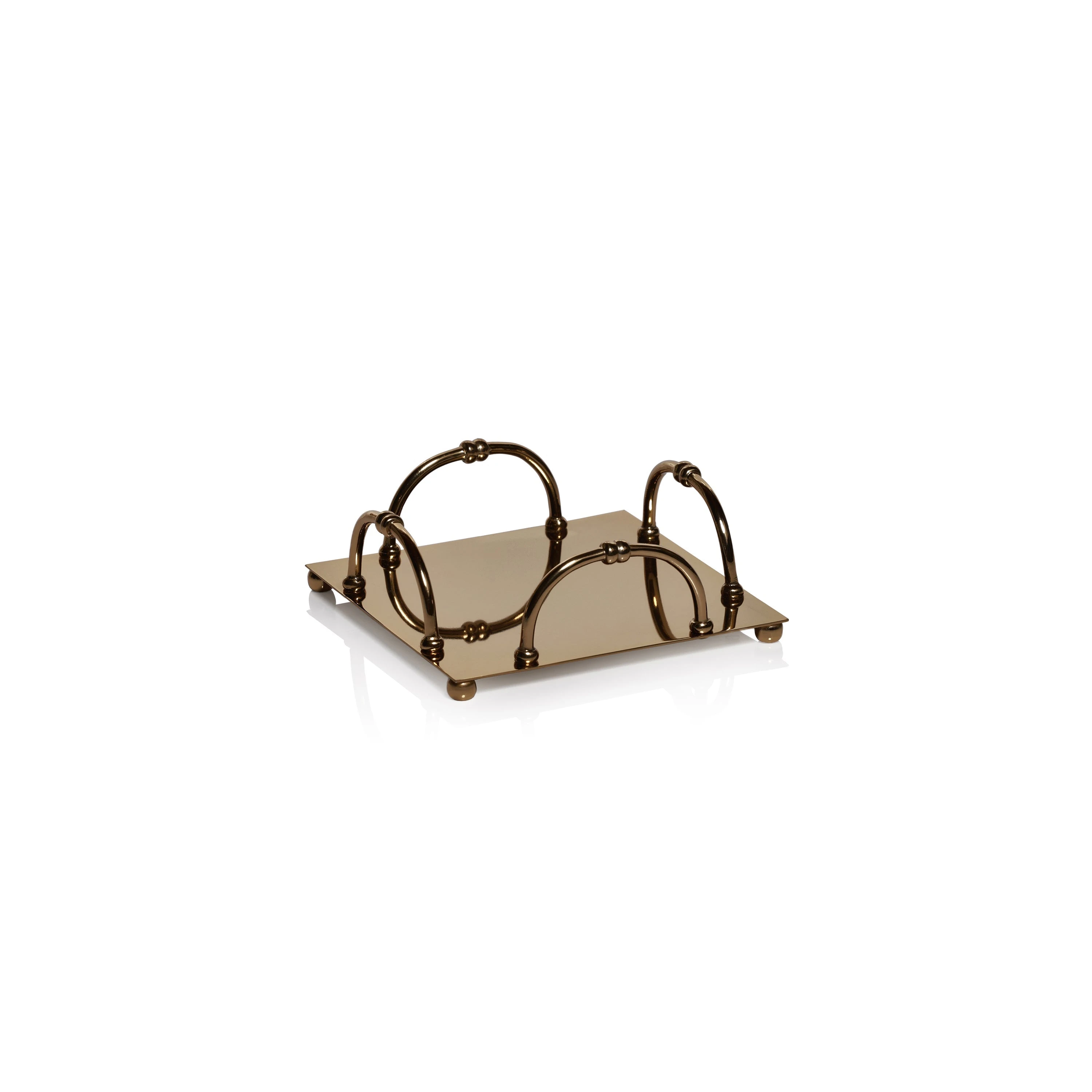 Azalea Gold Cocktail Napkin Holder