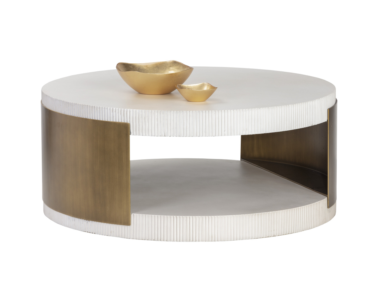Cavette White Coffee Table