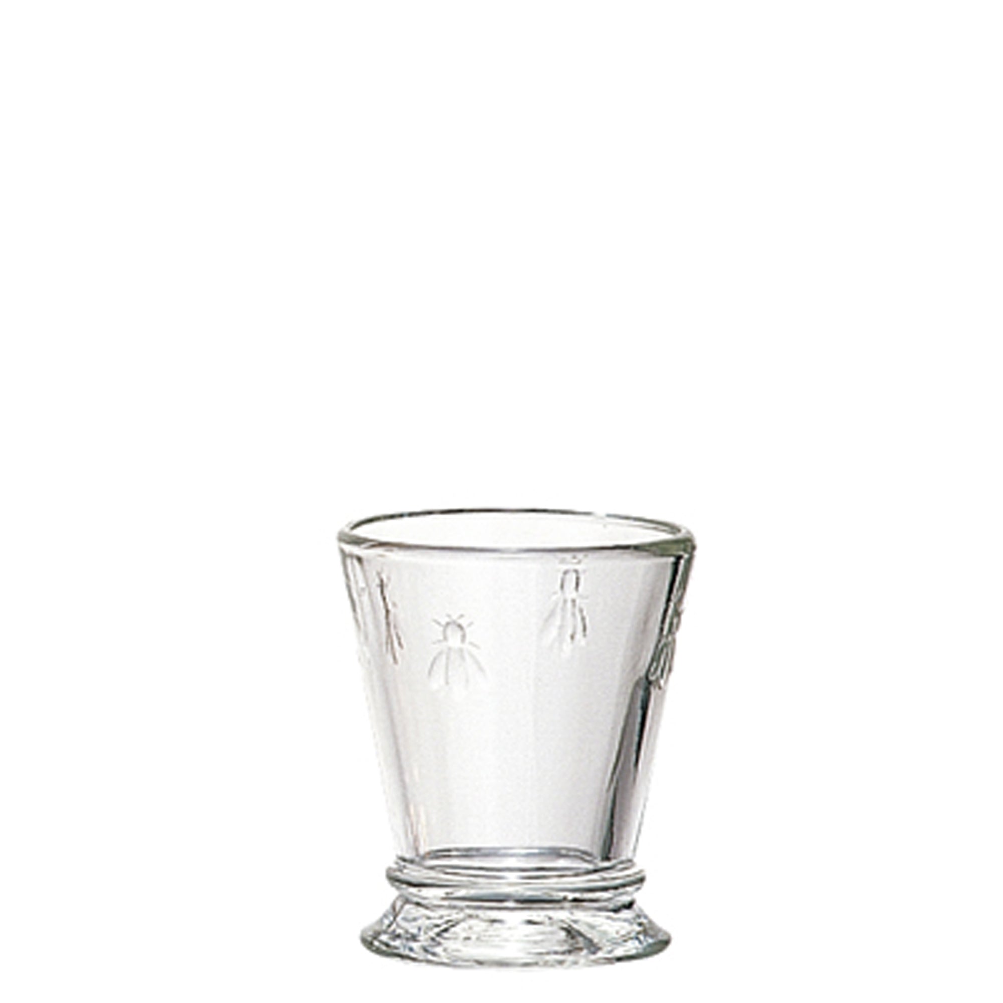 Clear Bee Shot Glasses — Set of 6