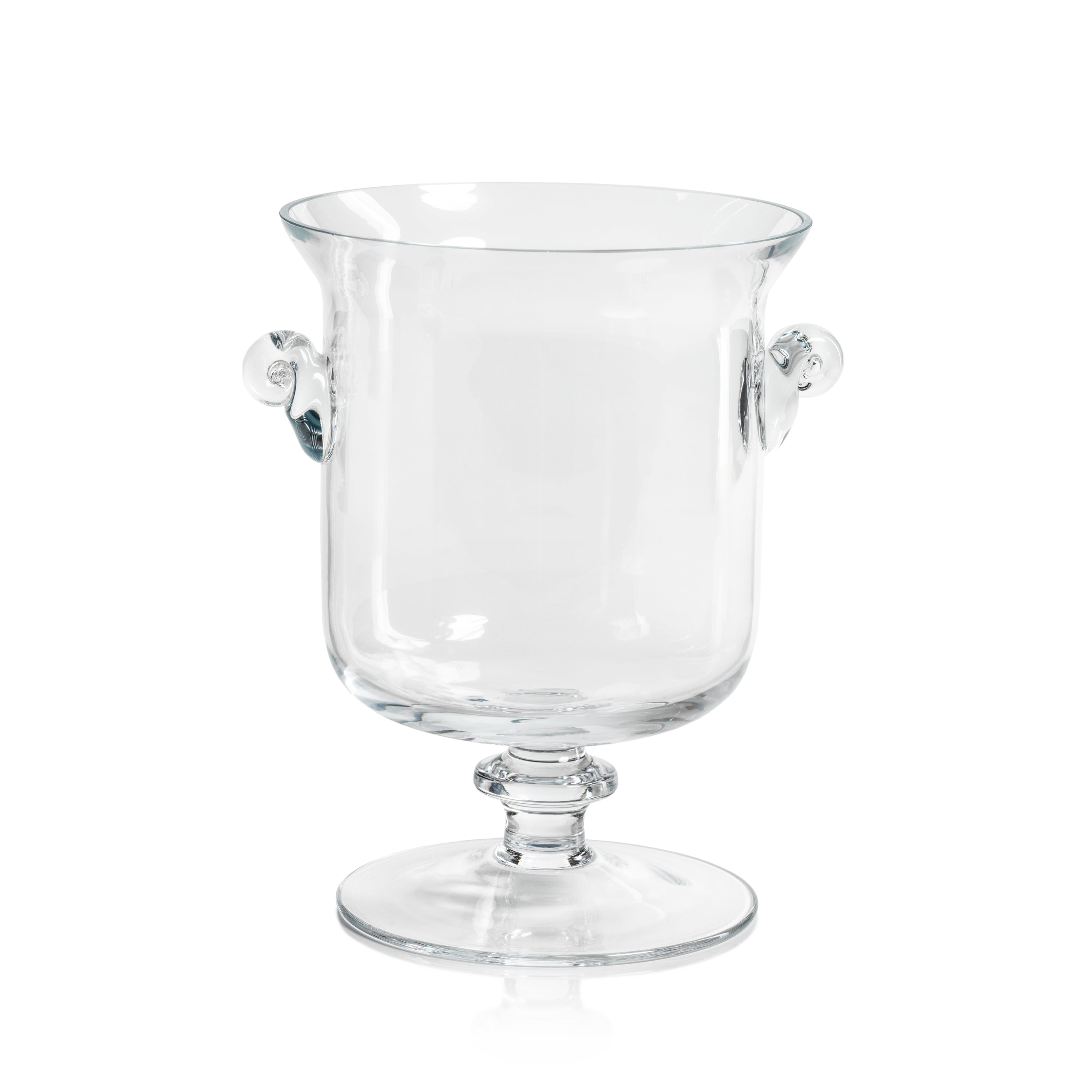 L'amandier Footed Vase / Hurricane