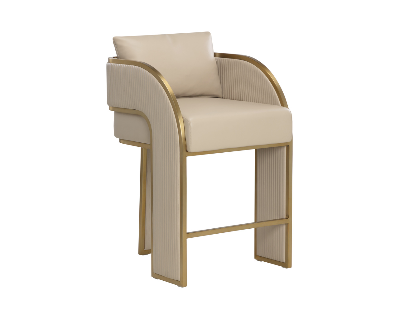 Baz Napa Beige Counter Stool