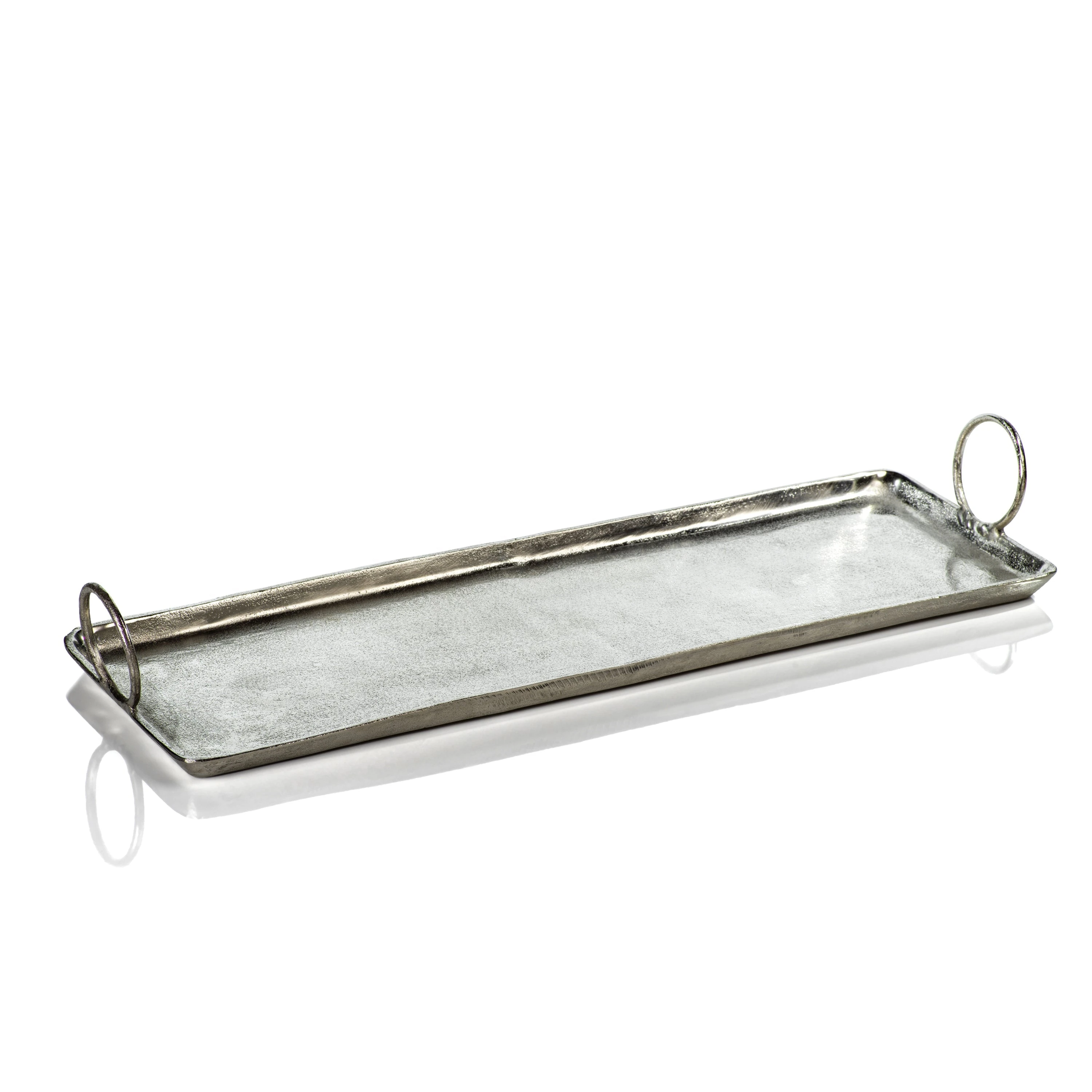 Costa Brava Nickel Aluminum Tray