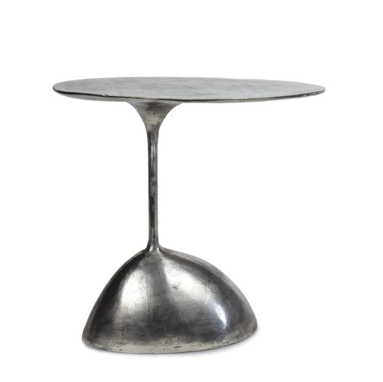 Rizzo Accent Table - Antique Silver
