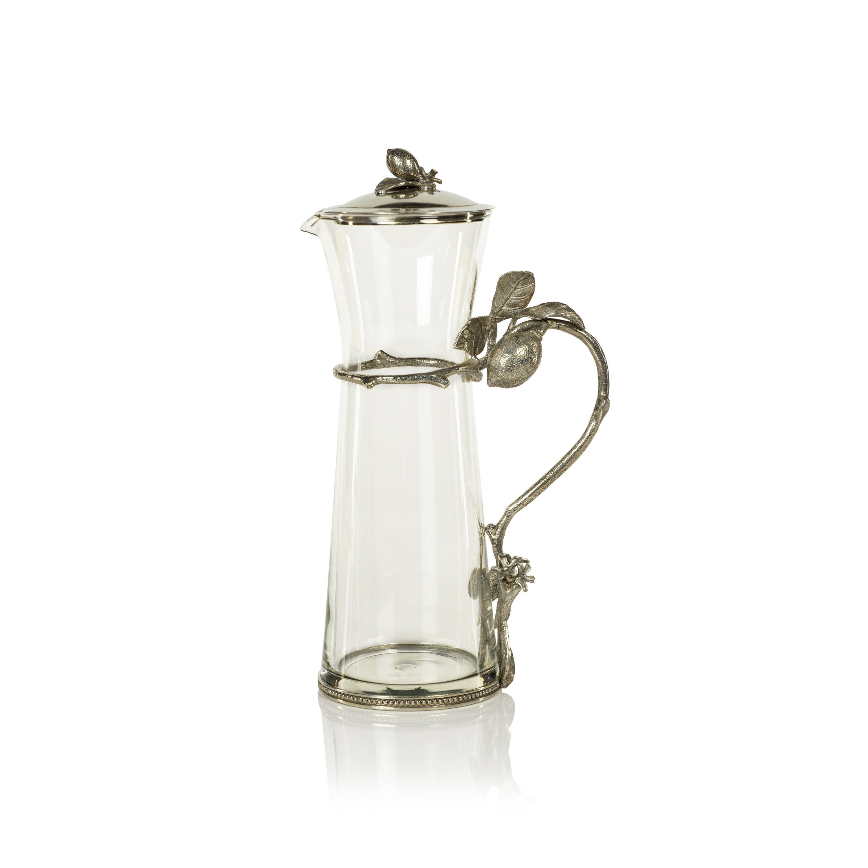 Limón Agria Pewter & Glass Pitcher Lid