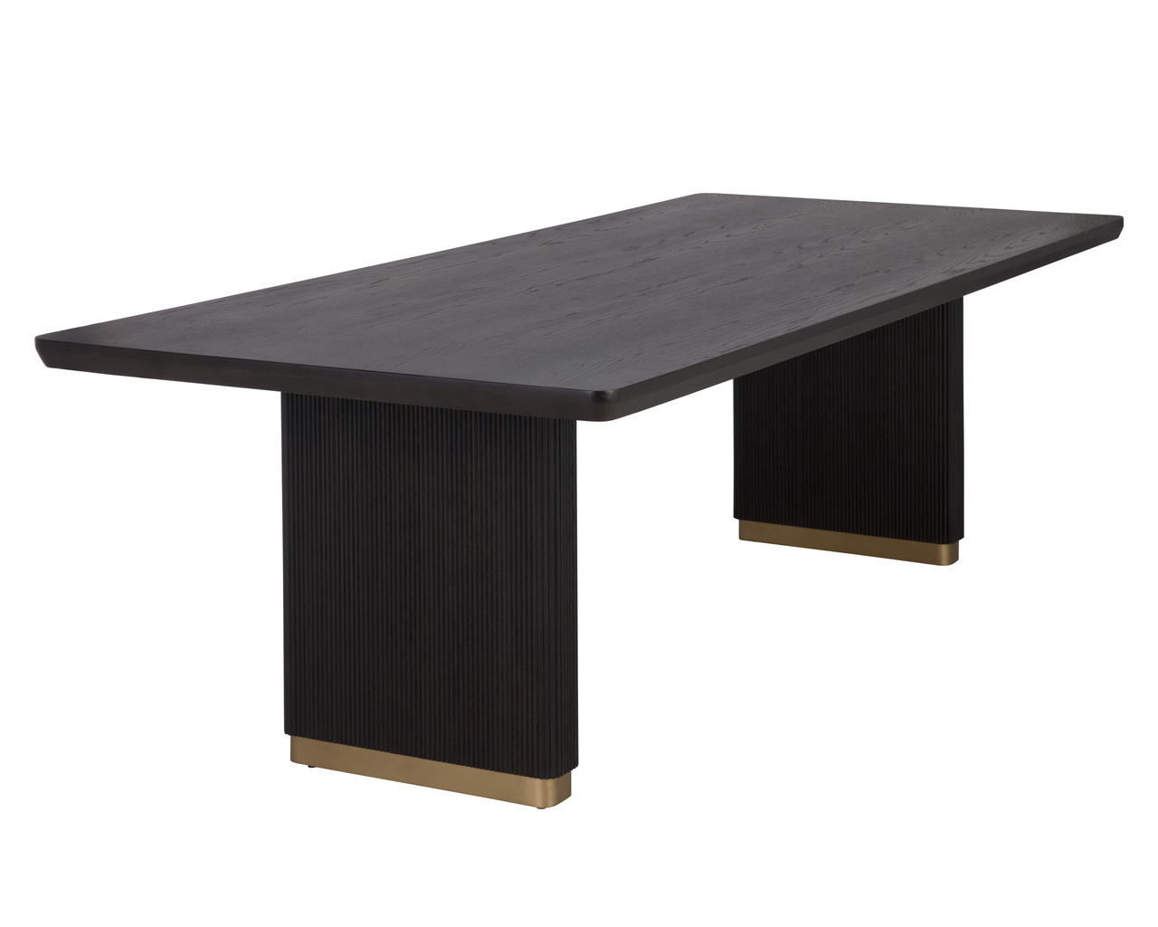 Kalla Rectangular - Charcoal - 96" Dining Table