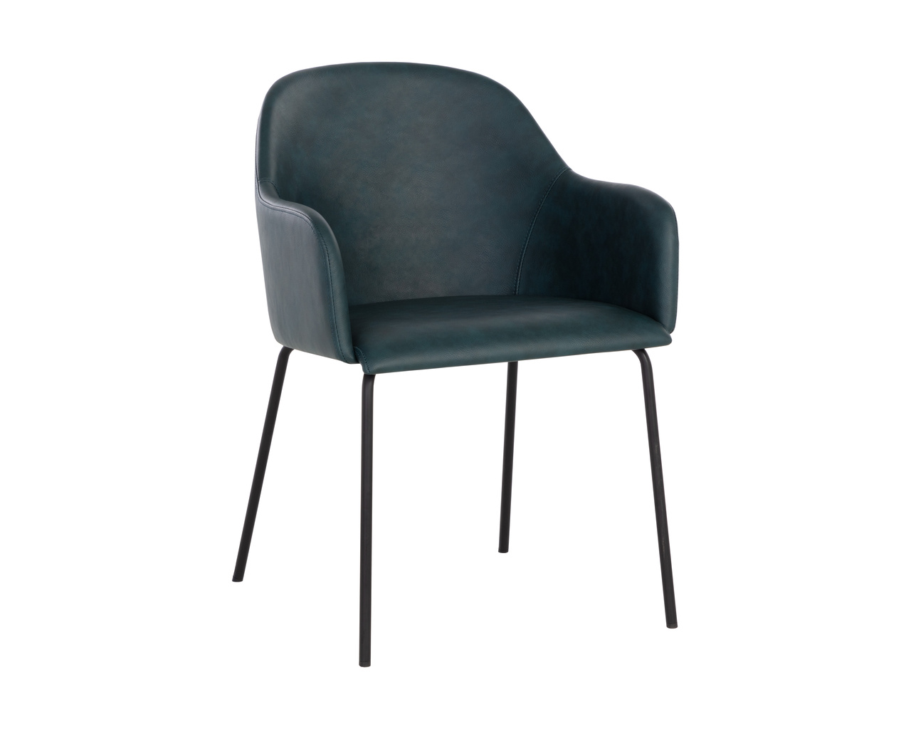 Hensley Dining Dark Teal Armchair