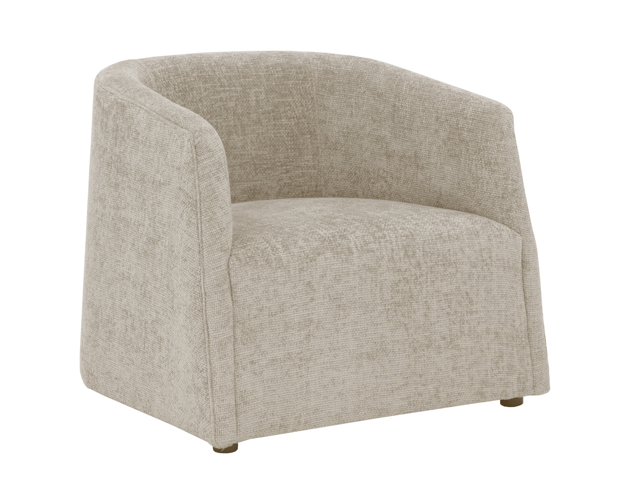 Serenade Taupe Upholstered Lounge Chair