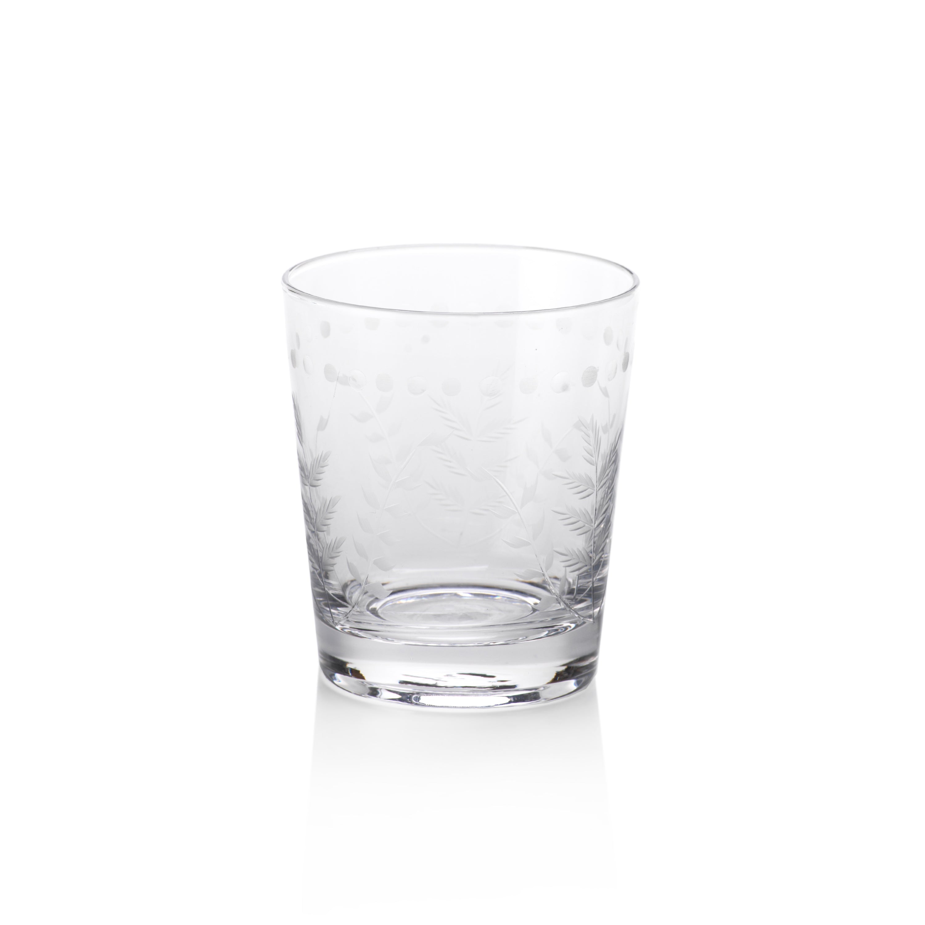 Patricia Tall Old Fashioned Glasses, Set 4