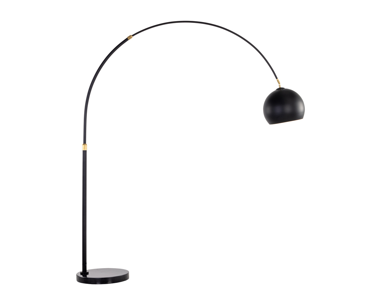 Vern Black Floor Lamp