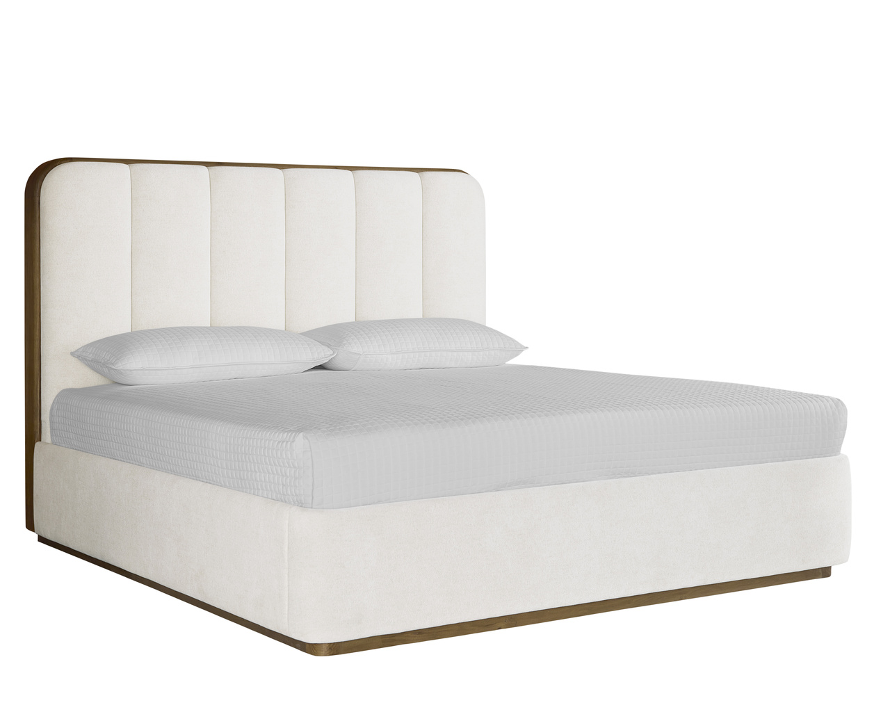 Jamille King - Eclipse White Bed