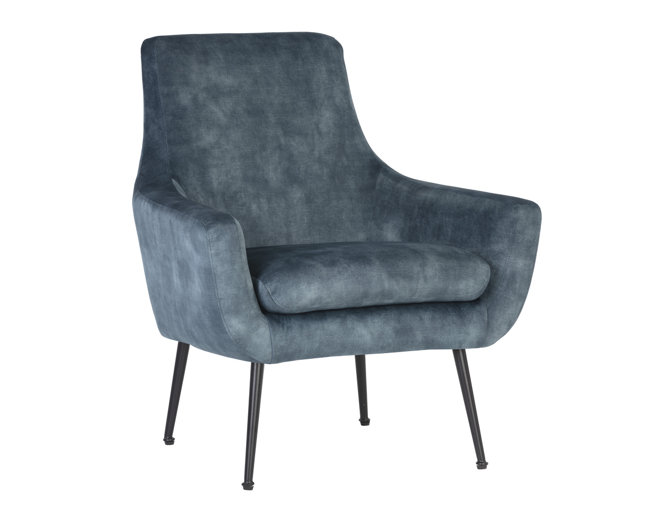 Aletta Nono Petrol Lounge Chair