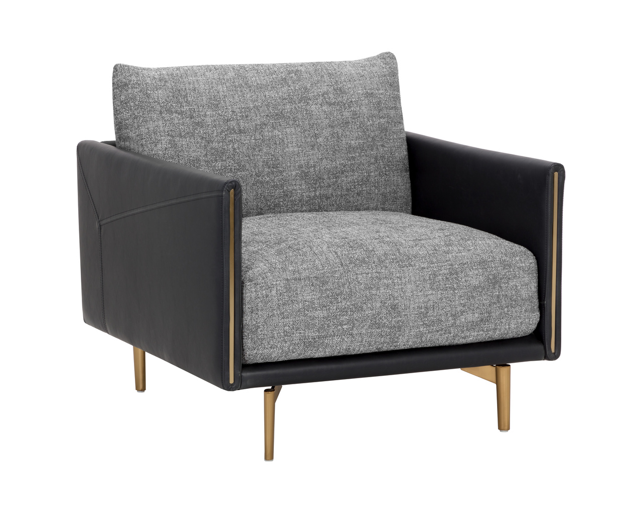 Ashi Nash Zebra / Coal Black Armchair