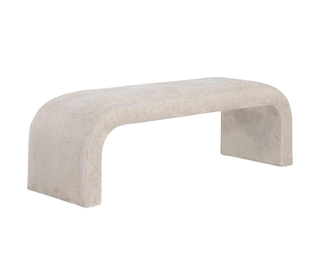 Nahara Bergen Taupe Bench