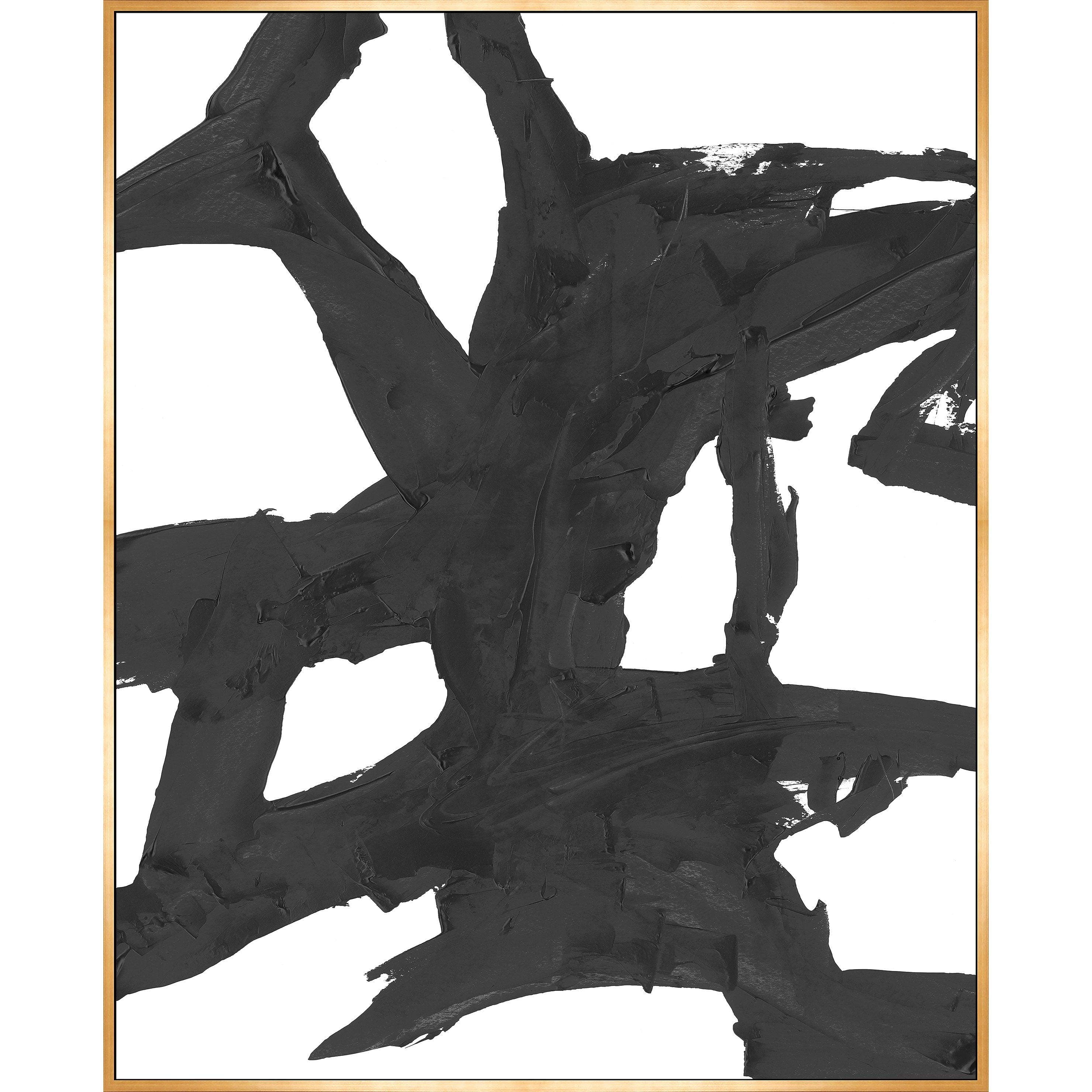 Obsidian III Giclee Canvas Painting