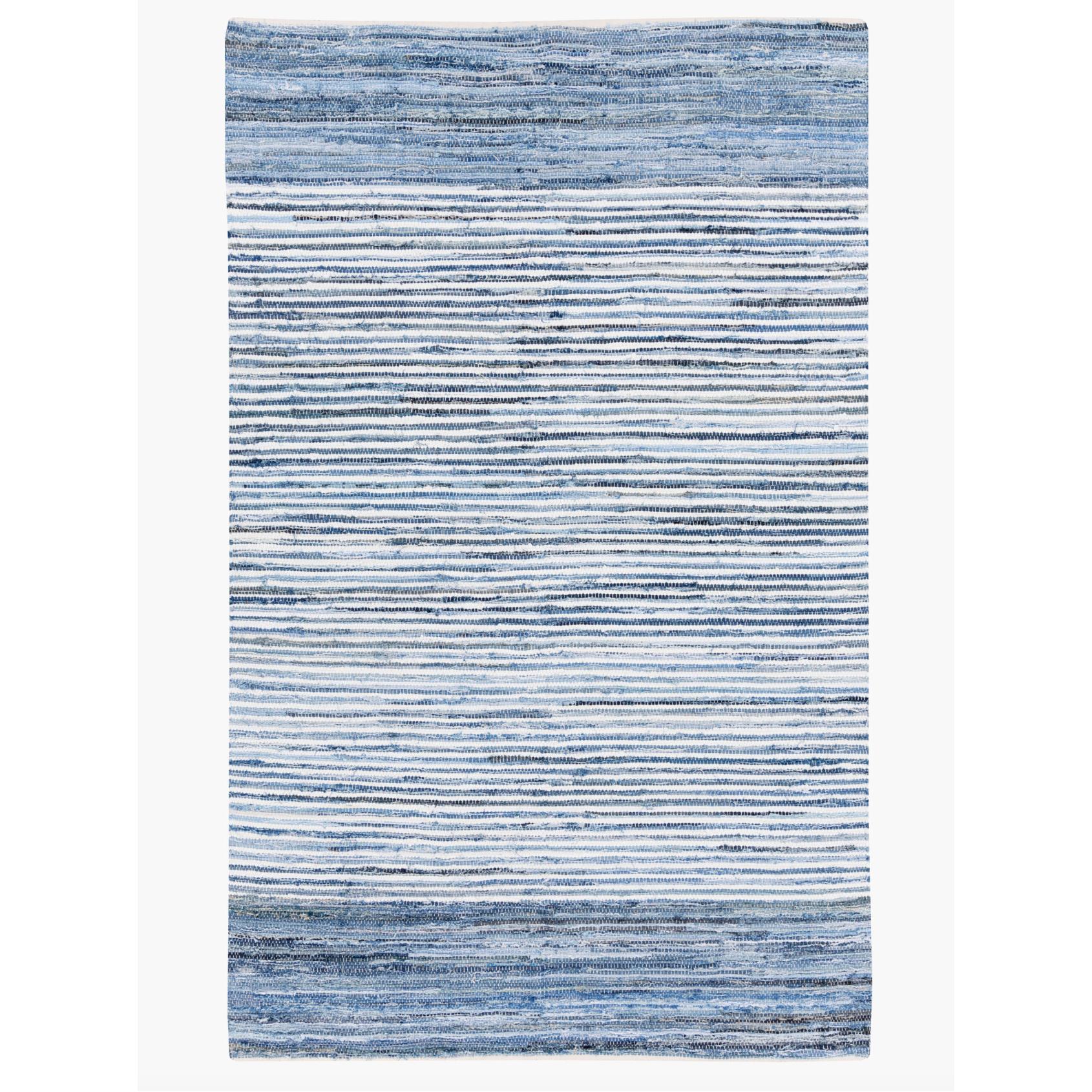 Denim Cotton Hand Woven Rug