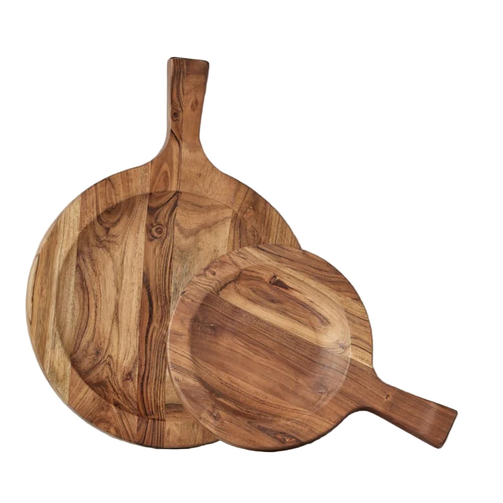 Italian Wood Cutting Board Bowls
